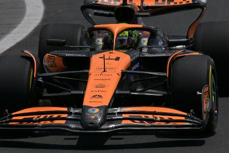 Formel 1: Norris im Sprint vor Verstappen - Pole für Piastri Formel 1: Norris im Sprint vor Verstappen - Pole für Piastri