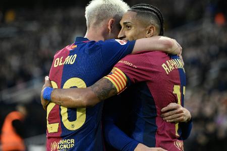 Dank Olmo-Doppelpack: Barcelona baut Tabellenführung aus Dank Olmo-Doppelpack: Barcelona baut Tabellenführung aus