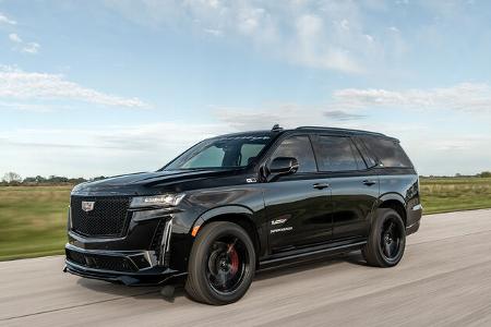 Hennessey tunt den Cadillac Escalade-V. Hennessey tunt den Cadillac Escalade-V.