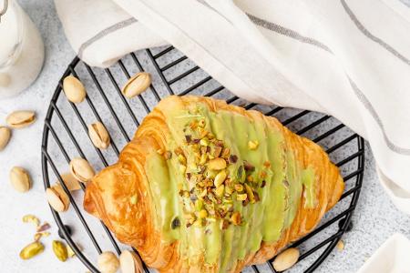 Pistazien-Croissants