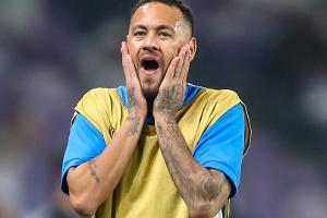 Muskelverletzung: Neymar fällt vier bis sechs Wochen aus