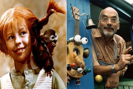 Collage aus Pippi Langstrumpf und Peter Lustig Collage aus Pippi Langstrumpf und Peter Lustig