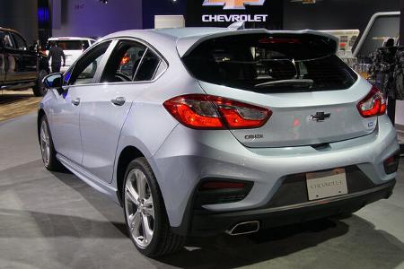 NAIAS 2018 Detroit Impressionen Auspuff Blende