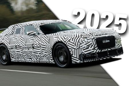 Jaguar Type 00 Erlkönig Tarnung Elektroauto 2025