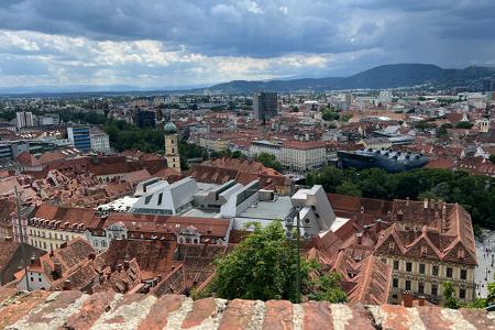 Gesäuse, Graz, Ausblick