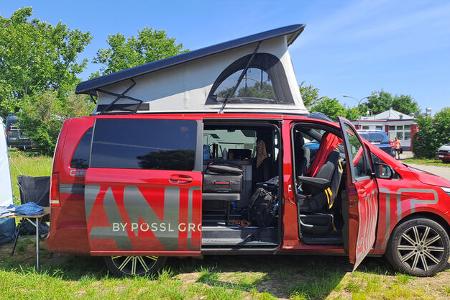 Pössl Campstar Dauertester, Campingplatz Wien