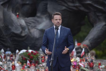 Der Warschauer Oberbürgermeister Rafal Trzaskowski möchte bei der Präsidentenwahl 2025 antreten. Dafür muss er sich einer Vorwahl seiner Partei stellen. (Archivbild)