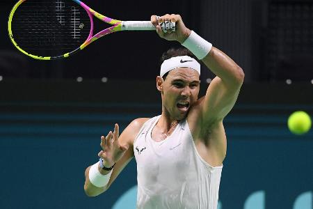 Davis Cup: Nadal schlägt bei letztem Event im Einzel auf Davis Cup: Nadal schlägt bei letztem Event im Einzel auf