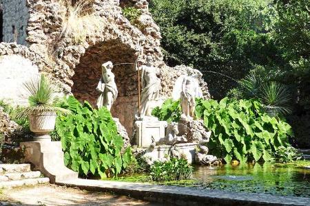 Lauschiger Springbrunnen