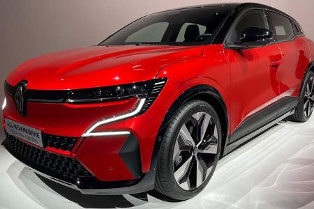 SPERRFRIST 06.09.21 09.05 Uhr Renault Megane E-Tech Electric Neuvorstellung 2021