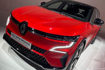 SPERRFRIST 06.09.21 09.05 Uhr Renault Megane E-Tech Electric Neuvorstellung 2021