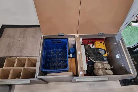 Stauraum, Getränkekiste, Schuhe