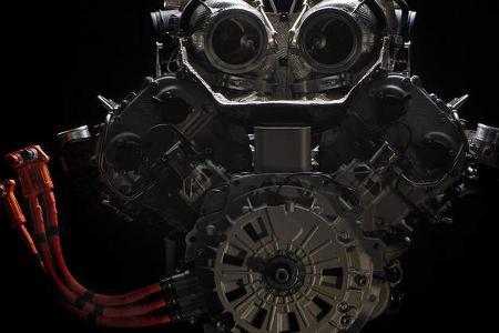 Lamborghini V8 Biturbo Hybrid-Motor LB634 (2024)