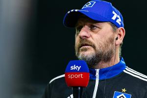 HSV: Kuntz stärkt Baumgart - aber vermeidet Jobgarantie