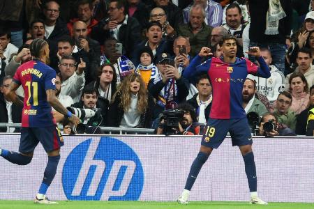 Drei Festnahmen nach Rassismus-Vorfällen im Clasico Drei Festnahmen nach Rassismus-Vorfällen im Clasico