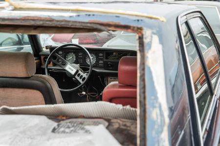 Youngtimer Parkplatz Kirchberg (SG) Schweiz
