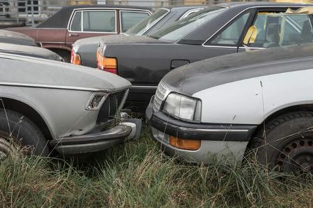 Youngtimer Parkplatz Kirchberg (SG) Schweiz