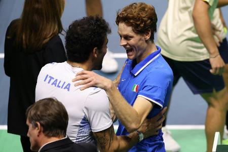 Sinner veredelt Traumsaison: Italien wieder Davis-Cup-Sieger Sinner veredelt Traumsaison: Italien wieder Davis-Cup-Sieger