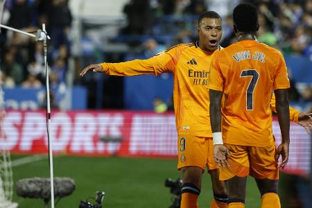 Mbappe trifft: Real verkürzt Rückstand auf Barca Mbappe trifft: Real verkürzt Rückstand auf Barca