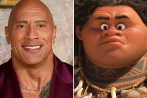 Zu schmal für einen Halbgott? Dwayne Johnson trägt einen Bodysuit