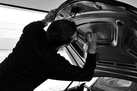 Alpine A110 S Art Car Monochromatic Black