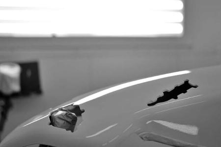 Alpine A110 S Art Car Monochromatic Black
