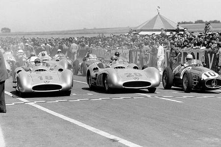 Mercedes-Benz W196 R (1954) Juan Manuel Fangio GP Frankreich