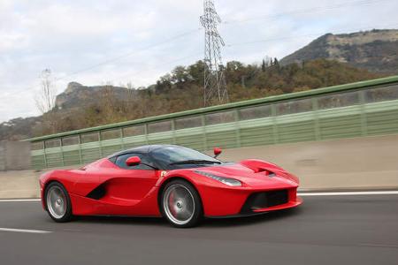 Ferrari LaFerrari, Seitenansicht