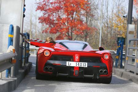 Ferrari LaFerrari, Heckansicht