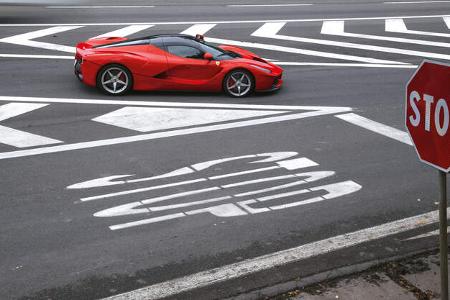 Ferrari LaFerrari, Seitenansicht