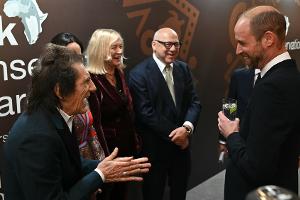 Prinz William erzählt Ron Wood: Sohn Louis ist jetzt Schlagzeuger