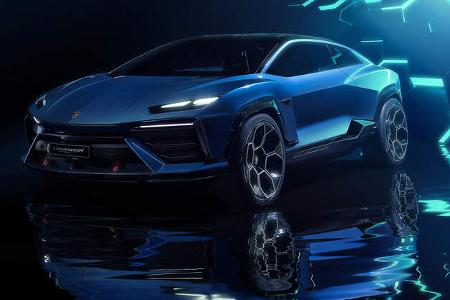 Lamborghini Lanzador Elektro-GT-Crossover Konzeptstudie Concept Car Showcar