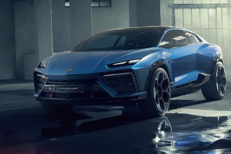 Lamborghini Lanzador Elektro-GT-Crossover Konzeptstudie Concept Car Showcar