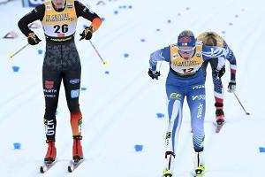 Skilanglauf: Carl und Hennig in Top Ten - Johaug geschlagen