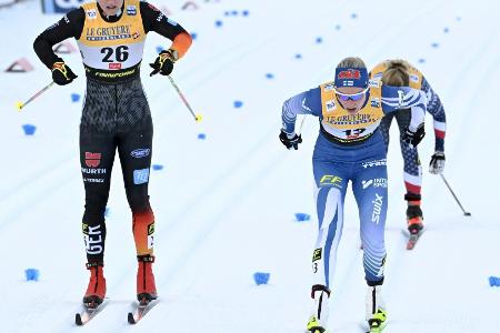 Skilanglauf: Carl und Hennig in Top Ten - Johaug geschlagen Skilanglauf: Carl und Hennig in Top Ten - Johaug geschlagen