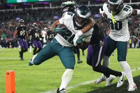 Eagles gewinnen Topspiel - Allen gelingt Kunststück Eagles gewinnen Topspiel - Allen gelingt Kunststück