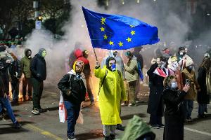 Proeuropäischer Protest in Georgien - Lage spitzt sich zu