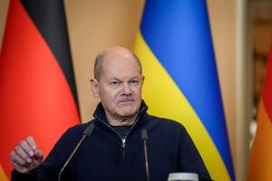 Scholz aus Kiew an Putin: "Wir haben einen langen Atem"