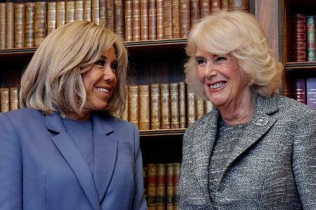 Königin Camilla wieder fit: Jetzt feiert sie mit Brigitte Macron Königin Camilla wieder fit: Jetzt feiert sie mit Brigitte Macron
