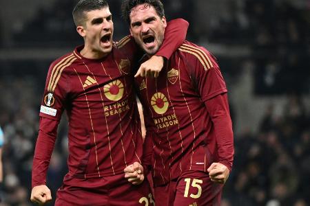 Entwarnung bei Hummels: Roma-Verteidiger wieder fit Entwarnung bei Hummels: Roma-Verteidiger wieder fit