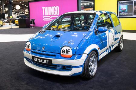 Renault Twingo Ur-Modell 150-PS-Umbau Retromobile 30 Jahre Twingo