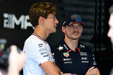 Gelogen und bedroht? Verstappen und Russell im Kampfmodus Gelogen und bedroht? Verstappen und Russell im Kampfmodus