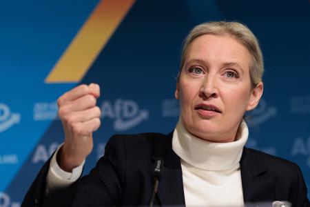 AfD-Chefin Alice Weidel soll ihre Partei als Kanzlerkandidatin in den Bundestagswahlkampf führen. AfD-Chefin Alice Weidel soll ihre Partei als Kanzlerkandidatin in den Bundestagswahlkampf führen.