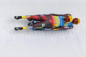 Rodeln: Eggert/Müller in Innsbruck auf Rang zwei