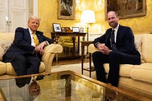 "Guter Mann": So lief das Treffen von Prinz William mit Donald Trump