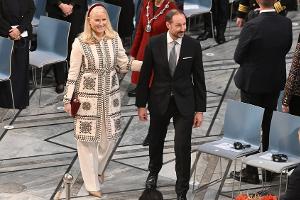Mette-Marit strahlt bei der Friedensnobelpreis-Verleihung