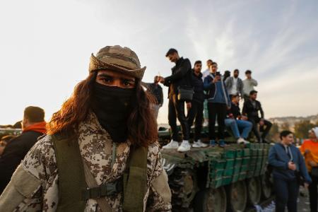 Syrien steht nach Aussagen des Anführers der Rebellengruppe Haiat Tahrir al-Scham (HTS) kein weiterer Krieg bevor.