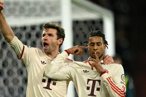 Sieg auf Schalke: Müller "melancholisch", Kompany "rational"