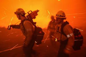 Inferno in Malibu: Tausende fliehen vor Waldbrand