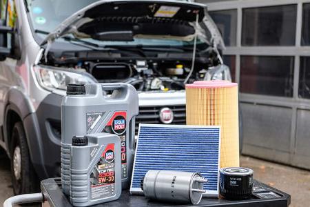 Service Fiat Ducato Öl, Ölfilter und Co.